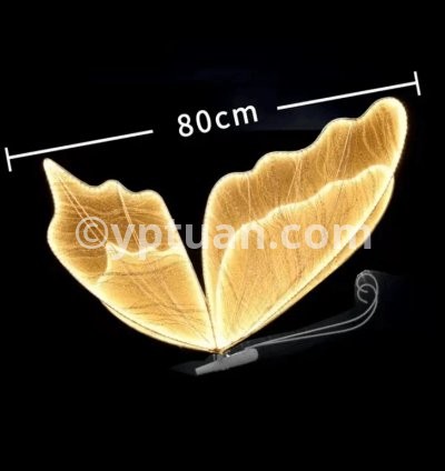 Gold butterfly 80cm