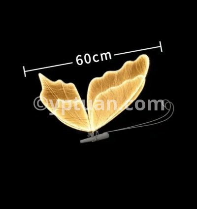 Gold butterfly 60cm