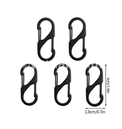 10pcs Black 41x17mm