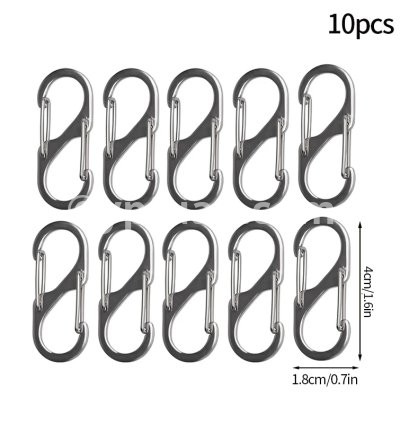 10pcs Silver m
