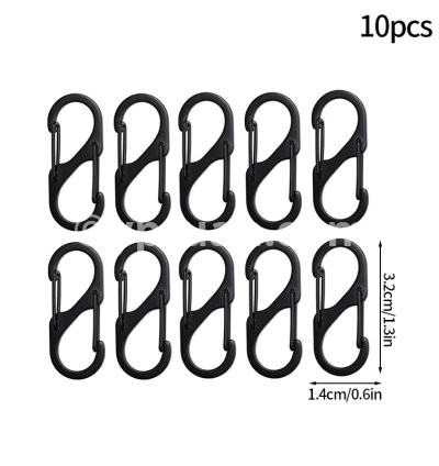 10pcs Black S