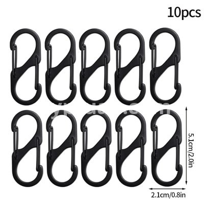 10pcs Black L