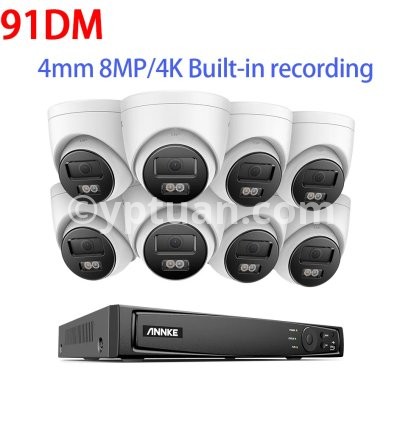 8MP 8pcs cameras