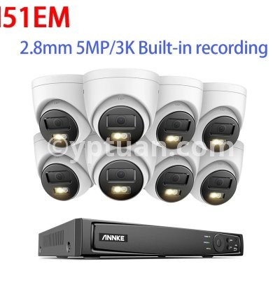 5MP 8pc cameras