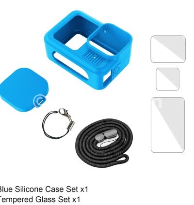 Blue Case and Glass