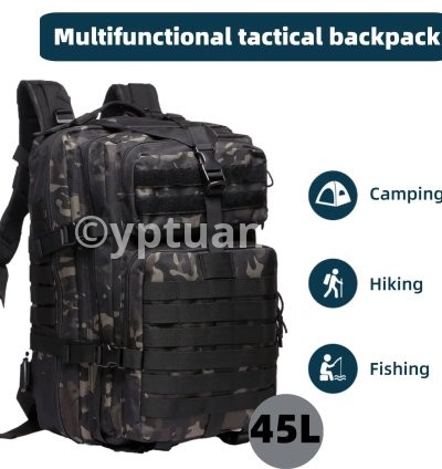 Camo black 45L
