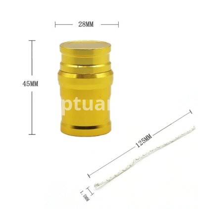 Golden Alcohol lamp