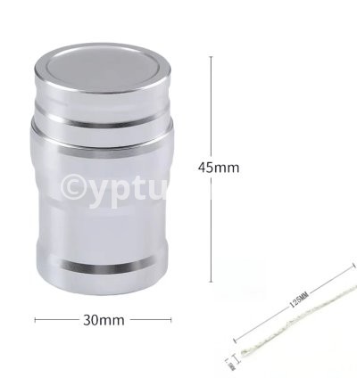 Silver Alcohol lamp