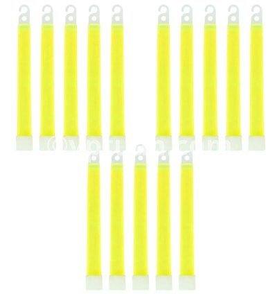 15PCS Yellow