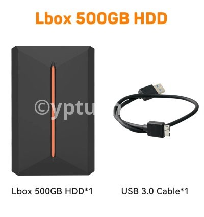 Only Lbox 500G HDD