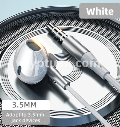 White 3.5mm