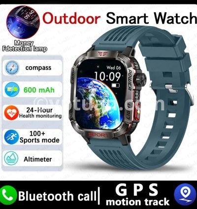 Blue silicone belt