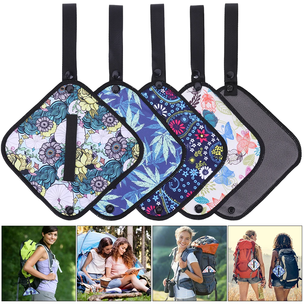 Pee Cloth Reusable Camping Toilet Paper Pee Rag Washable Female Urination Solution for Women Hiking Camping