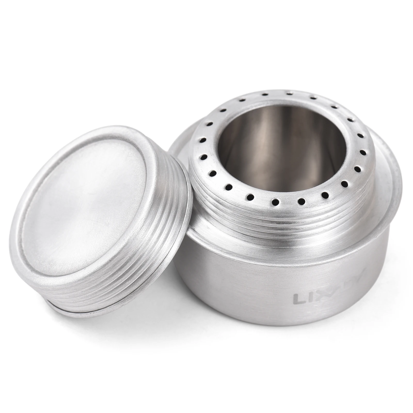 Alcohol Stove Portable Mini Aluminum Alloy Alcohol Stove with Lid Outdoor Camping Hiking Backpacking Cooking Stove camping stove