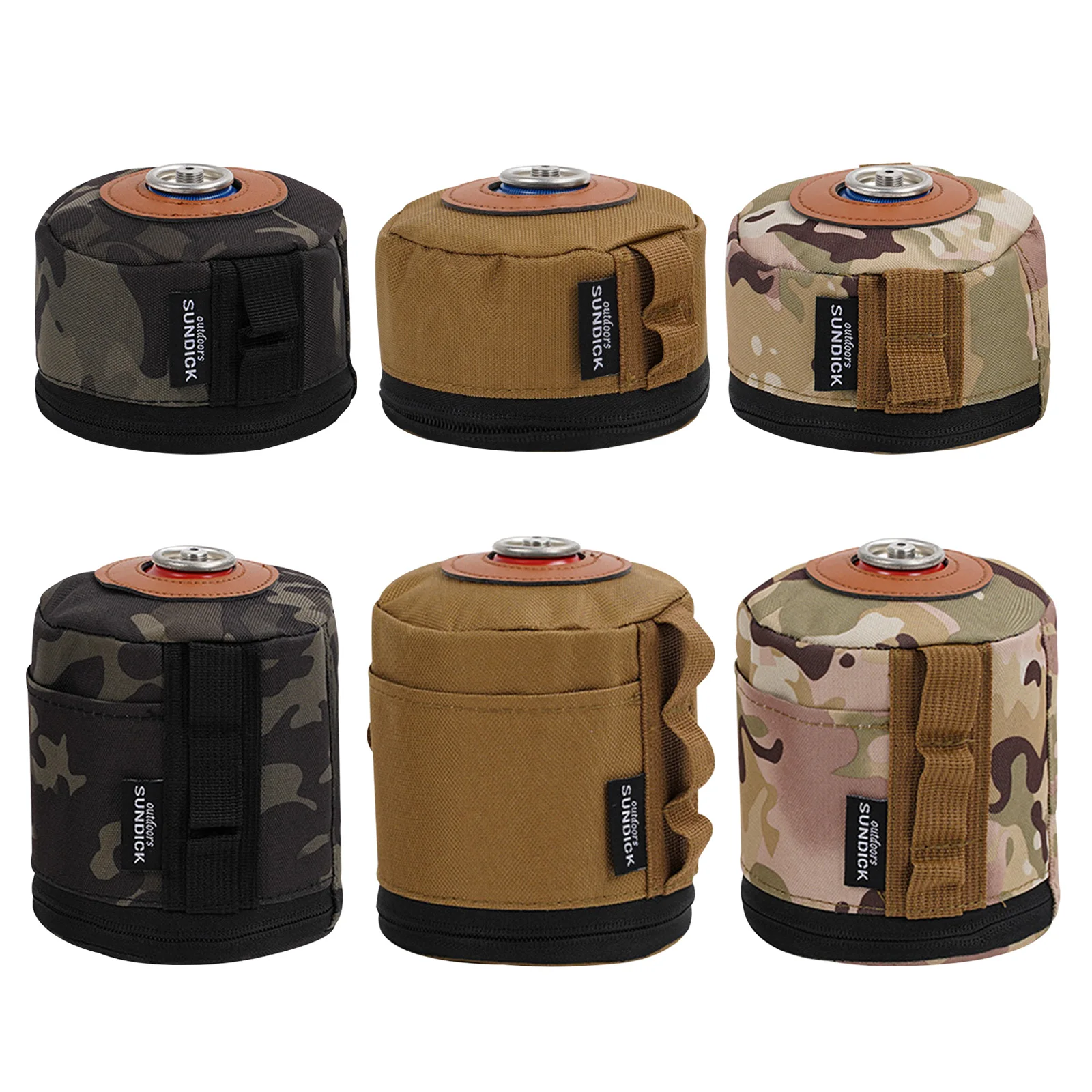 Camping Gas Can Protective Cover 230/450g Gas Tank Case Gas Canister Cylinder Case BBQ Picnic Outdoor Camping Supplies