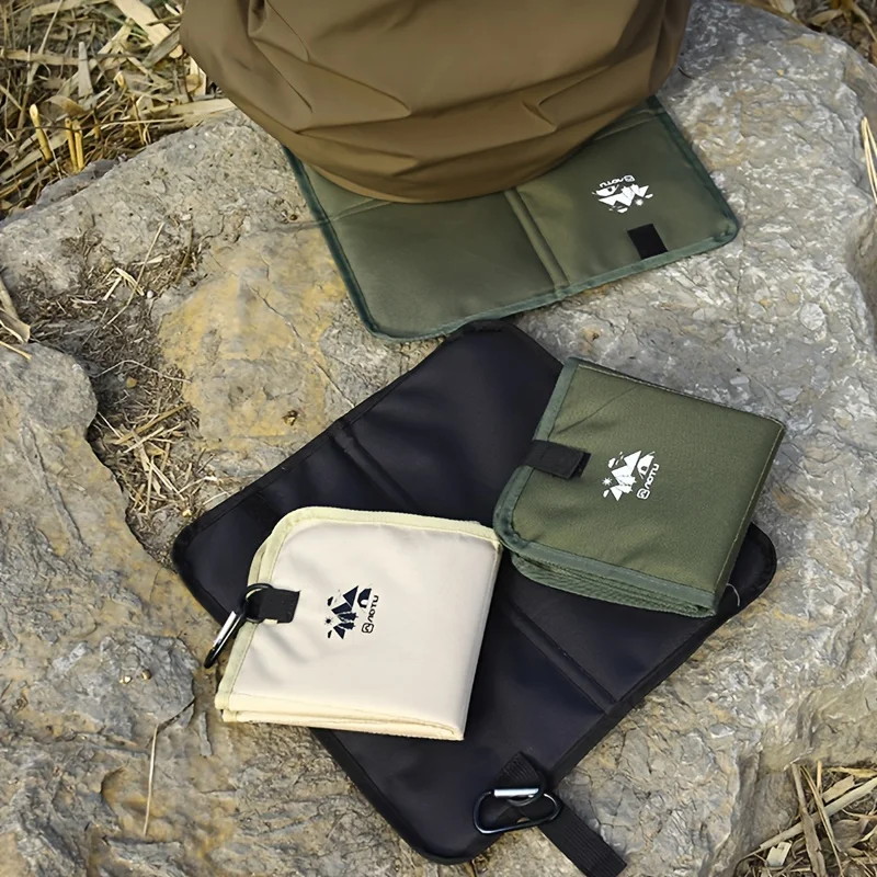 Outdoor Camping Foldable Seat Cushion, Moisture-Proof Mat for Hiking Picnic, 3 Colors