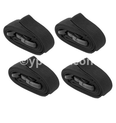 4PCS BLACK