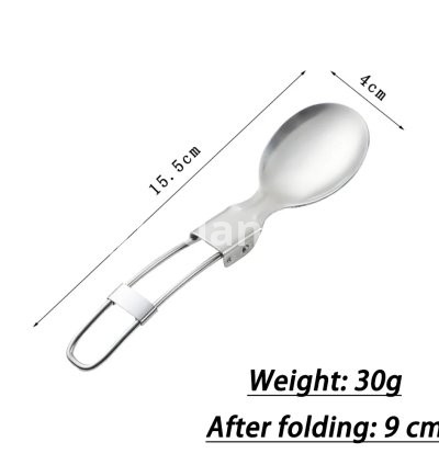 Folding spoon